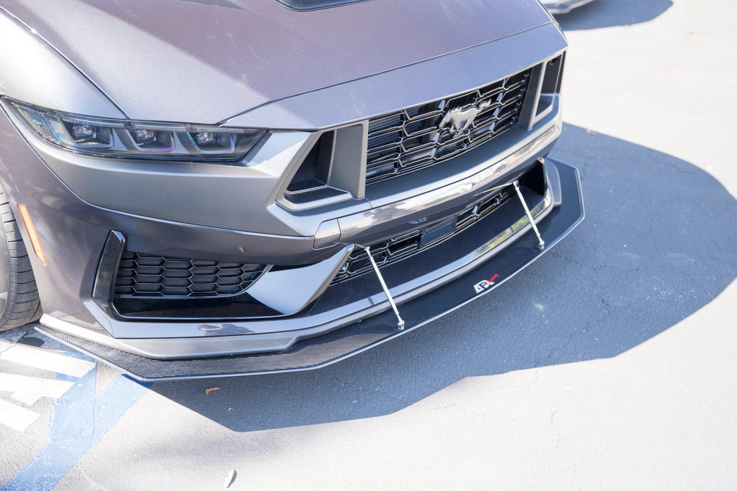 APR Ford Mustang Dark Horse Base Front Wind Splitter 2024 - 2024