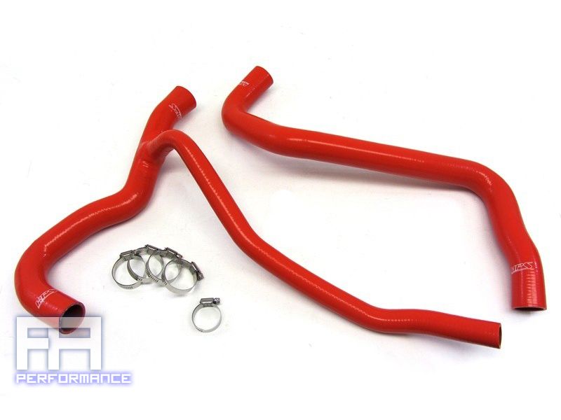 HPS Silicone Radiator Hose Kit for Mustang GT 4.6L Modular V8 07-10 Red