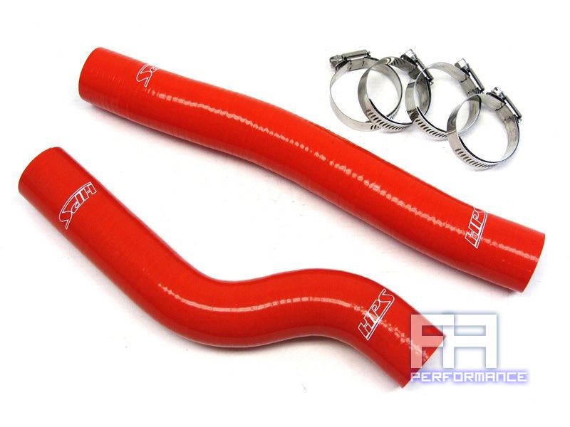 HPS Silicone Radiator Hose Kit - Genesis Coupe 2.0L Turbo Theta TCi 10-12 Red