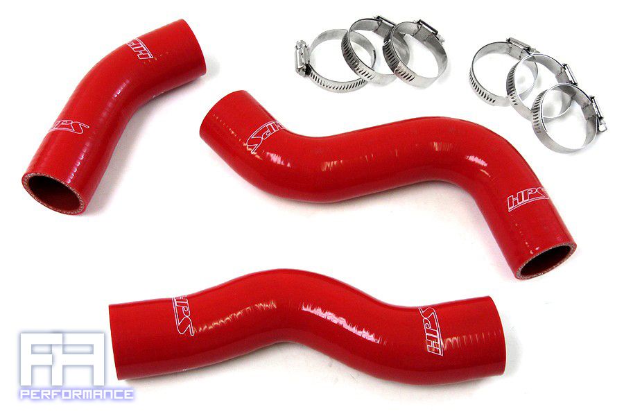 HPS Silicone Radiator Hose Kit for LX450 96-97 Land Cruiser 92-98 FJ80 4.5L Red