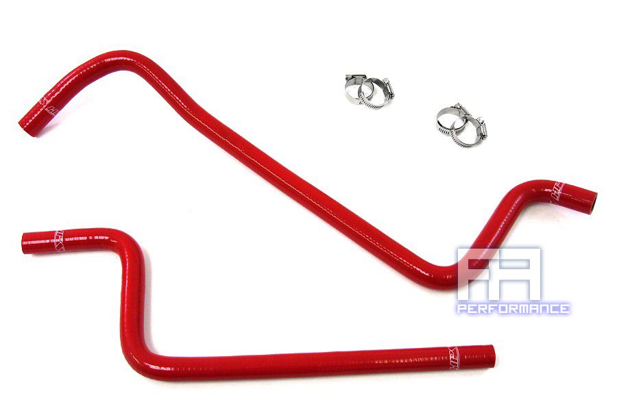 HPS Silicone Heater Coolant Hose Kit for Jeep Wrangler TJ 4.0L l6 97-01 LHD Red