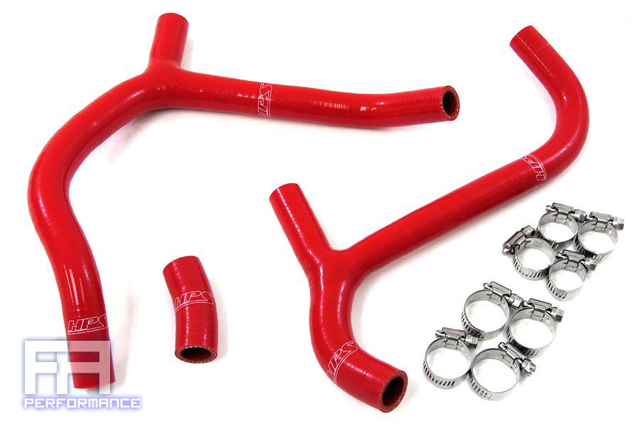 HPS Silicone Radiator Hose Kit Coolant for CRF450R Racing Dirt Bike 09-12 Red