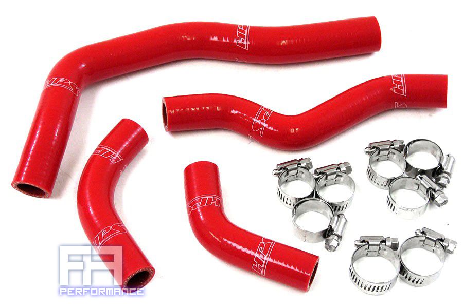 HPS Silicone Radiator Hose Kit Coolant for CRF450X Racing Dirt Bike 05-09 Red