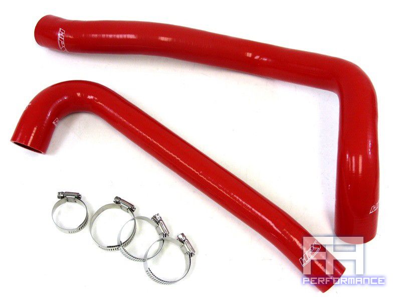 HPS Silicone Radiator Hose Kit Coolant for Wrangler TJ 2.5L AMC l4 97-02 Red
