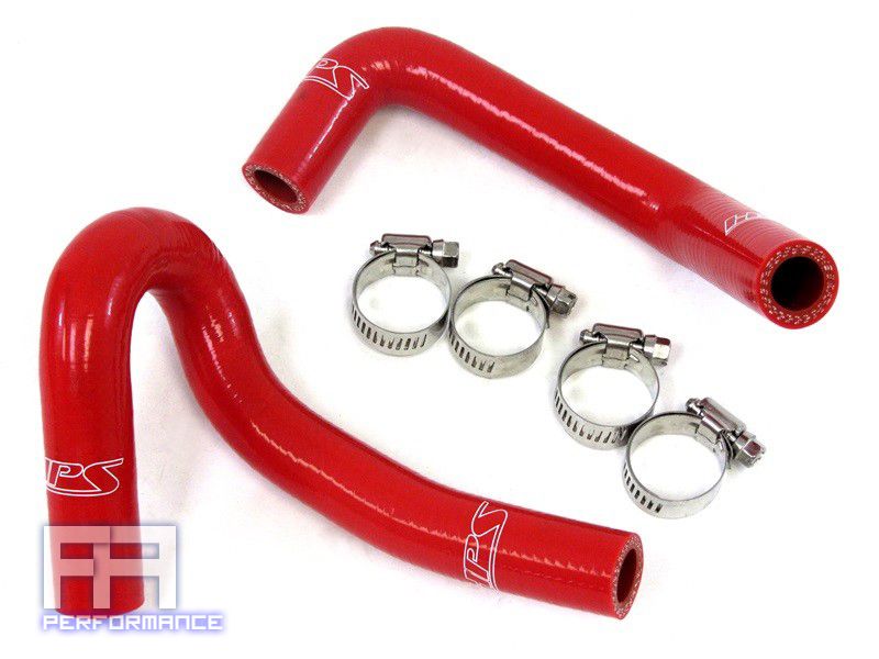 HPS Silicone Heater Hose Kit Coolant for 99-05 Mazda MX5 MX-5 Miata 1.8L 1.8 Red