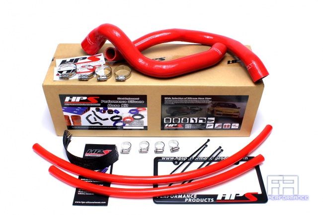 HPS Silicone Radiator + Heater Hose Kit for 91-01 Jeep Cherokee XJ 4.0L 4.0 Red