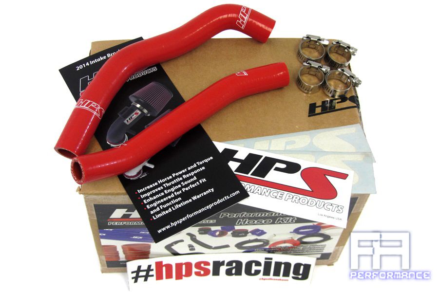 HPS Reinforced Silicone Radiator Coolant Hose Kit for 97-12 Yamaha YZ85 - Red