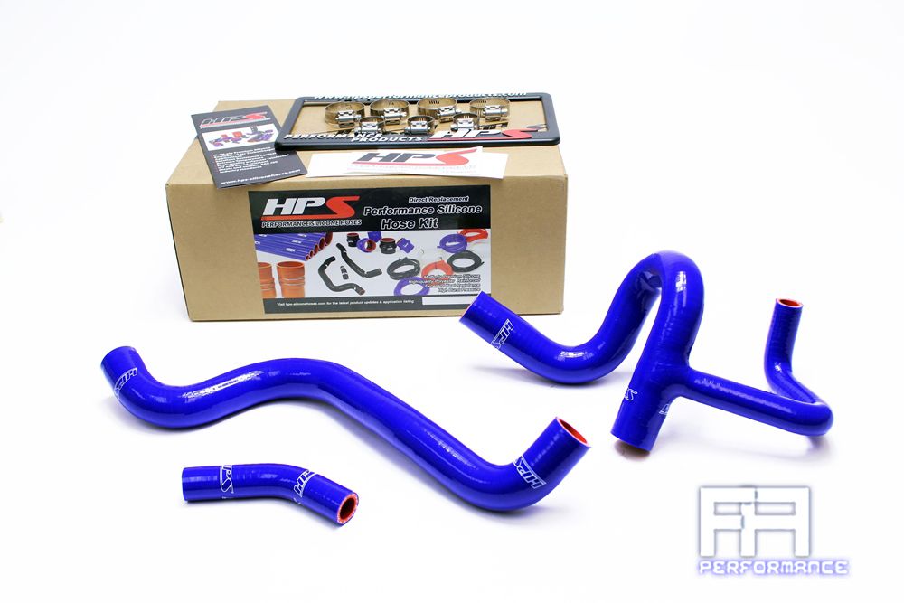 HPS Silicone Radiator Coolant Hose Kit For Dodge 12-15 Dart 1.4T 1.4 Turbo Blue