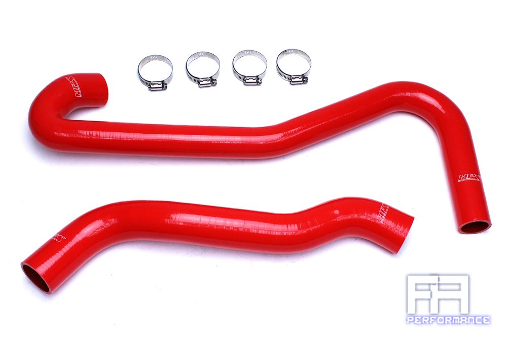 HPS Silicone Radiator Hose Kit For 09-10 Grand Cherokee WK1 5.7L SRT8 6.1L Red