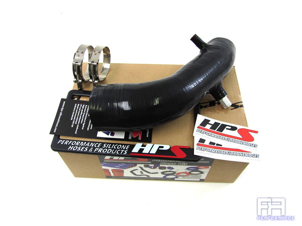 HPS Silicone Air Intake Hose Tube For Honda 00-03 S2000 2.0L AP1 F20C Black