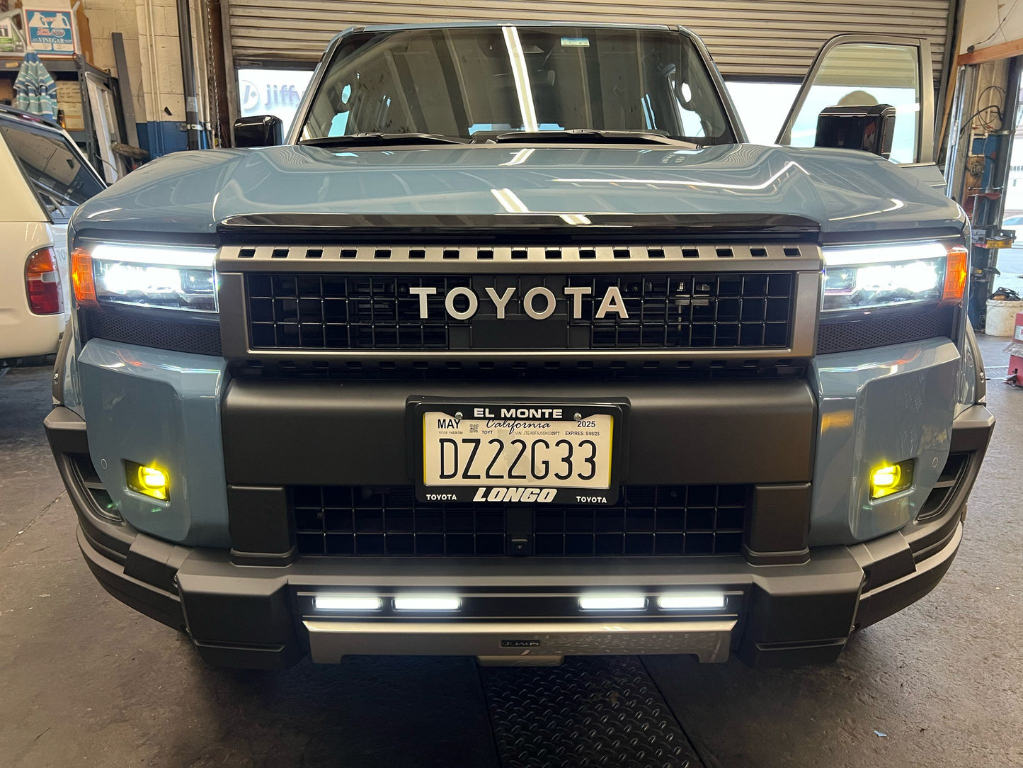 Jaos Front Bumper Guard (Add-on) Matte Black Toyota LC250 Land Cruiser 24+