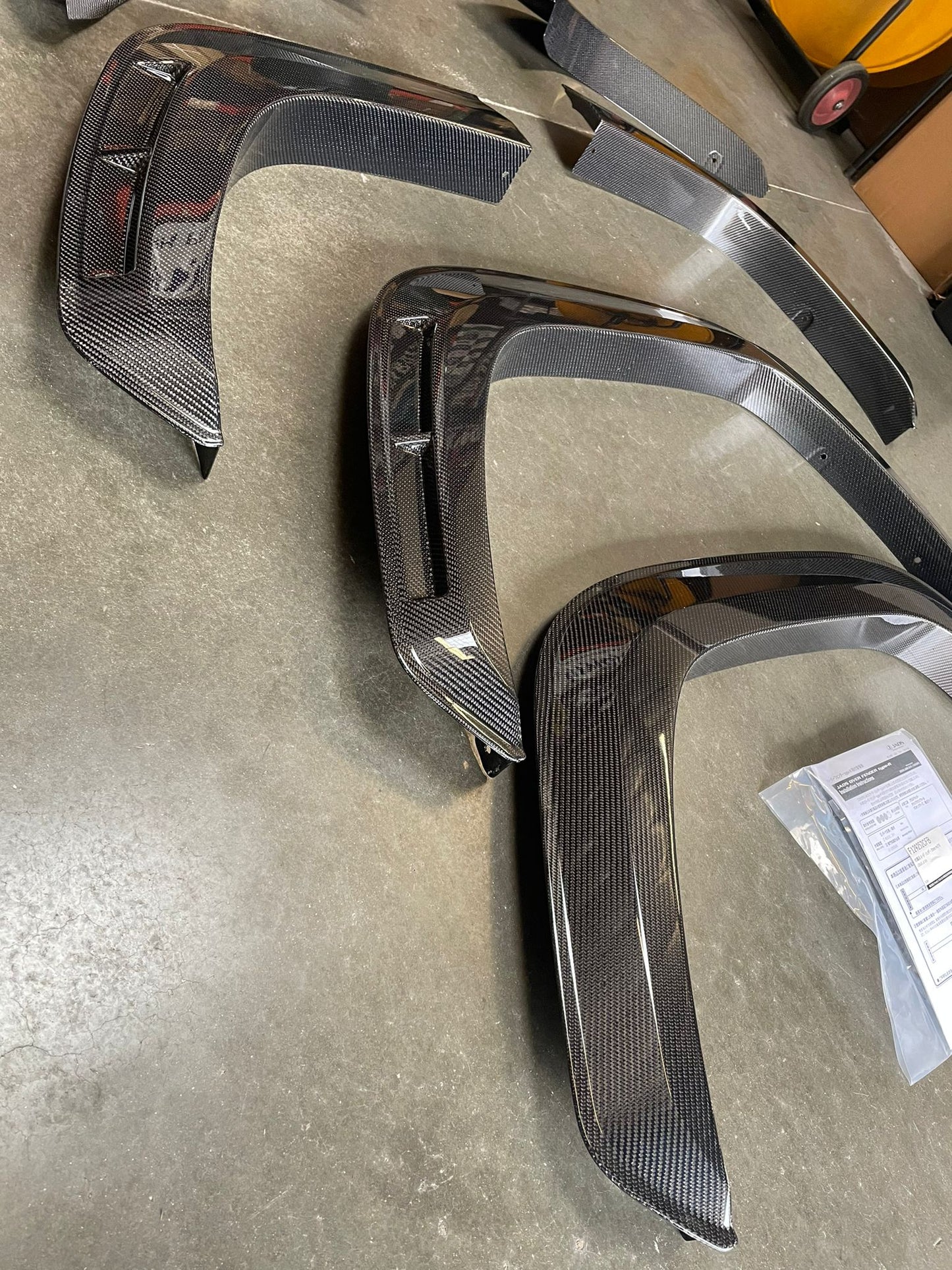 Jaos Carbon Fiber Fender Flares For Lexus LX600 2022+