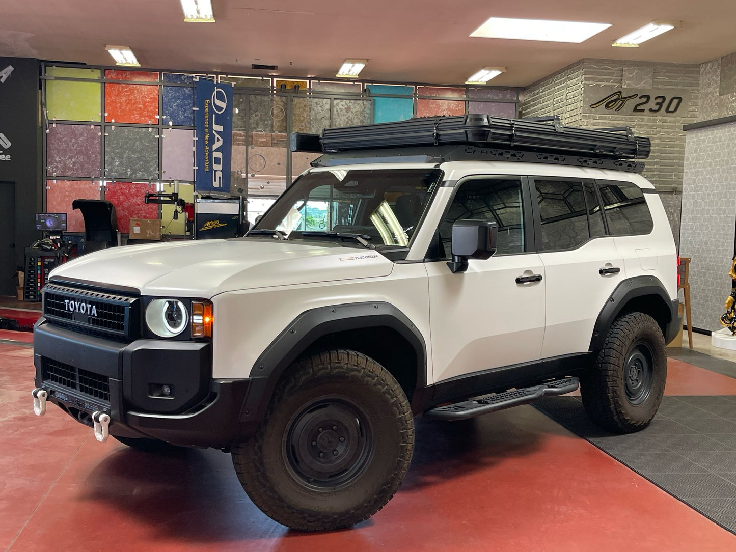 Jaos Fender Garnish Type X 9mm Matte Black Toyota Land Cruiser LC250 24+