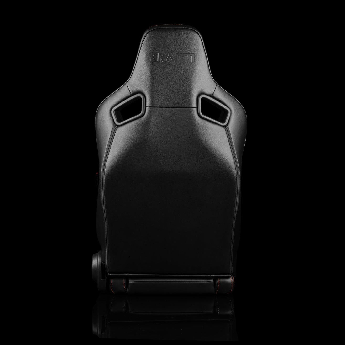 Braum Racing ELITE V2 Series (Black | Honeycomb | Red Stitching) Sport Reclinable Seats