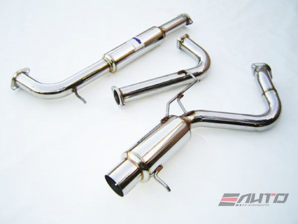 INVIDIA Q300 110mm Roll Titanium Tip Catback Exhaust for Prelude *Type SH* 97-12