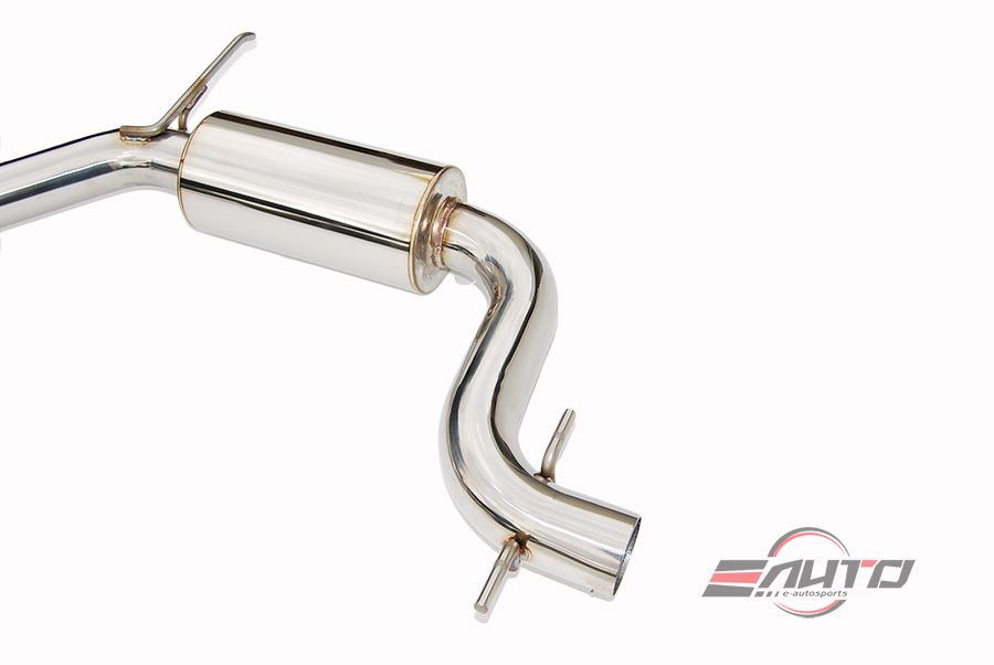INVIDIA Q300 110mm Stainless Roll Tip Catback Exhaust for GTi Mk5 06-09 FSI 2.0