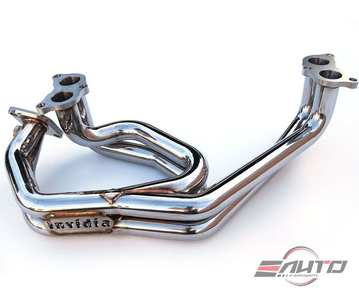 INVIDIA N1 101mm Stainless Tip Catback Exhaust Accord L4 2.3L CG3 98-02 2D coupe