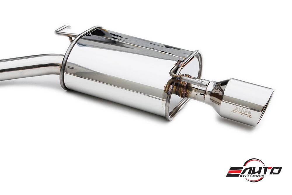 INVIDIA Q300 Roll Stainless Tip Catback Exhaust for Sedan G35 G37 G37x Q40 07-15
