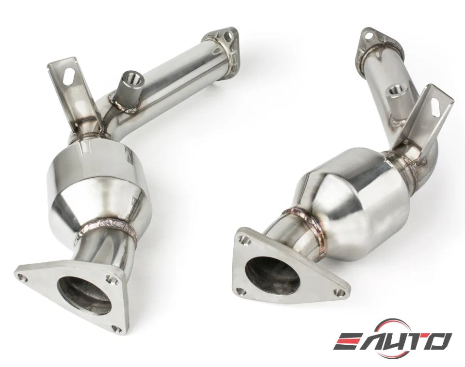INVIDIA 60mm High Flow CAT HFC 200Cel for VQ35HR Only 350z G35 07-12 FX35 09-12