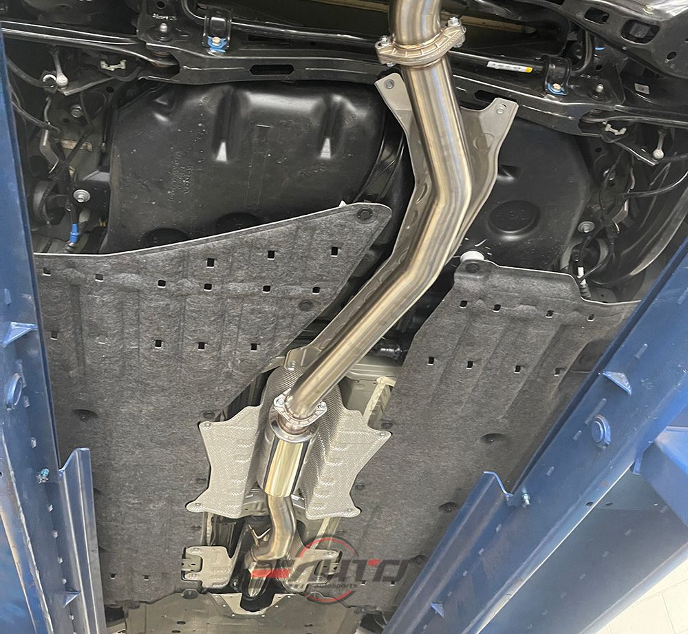 INVIDIA GEMINI R400 Burnt Tip Catback Exhaust +Front Pipe for Integra Type-S DE5 23-25