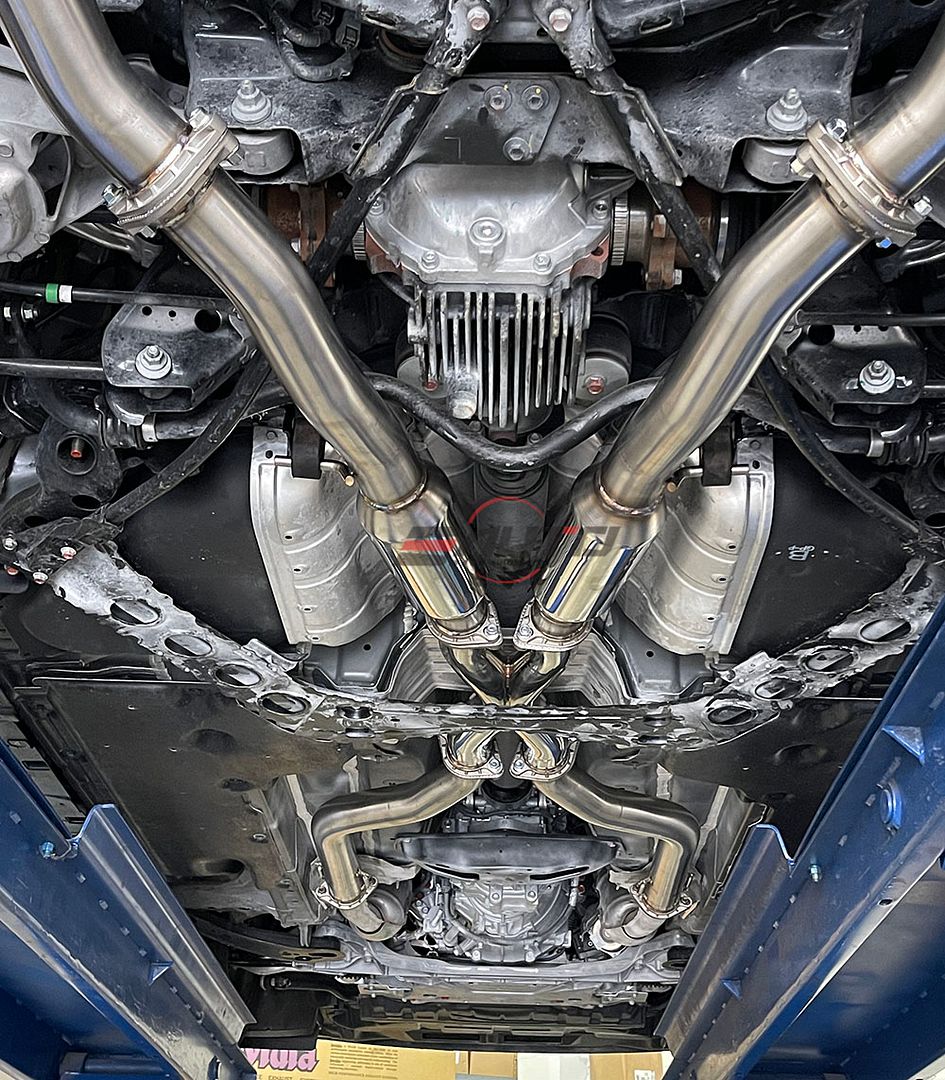 INVIDIA N1 Dual Titanium Burnt Tip Catback Exhaust for Nissan Z RZ34 400Z 23-25