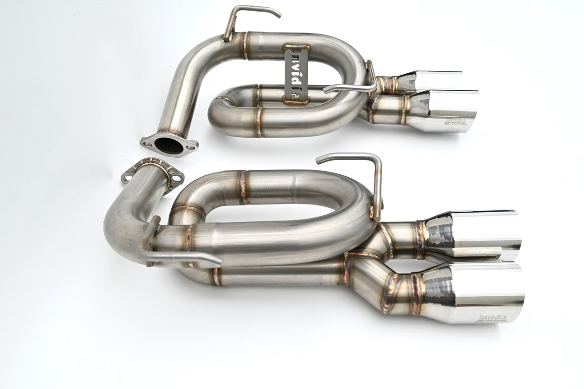 INVIDIA Twin Loop Stainless Tip Axle Back Exhaust for Subaru WRX 22-26 VB