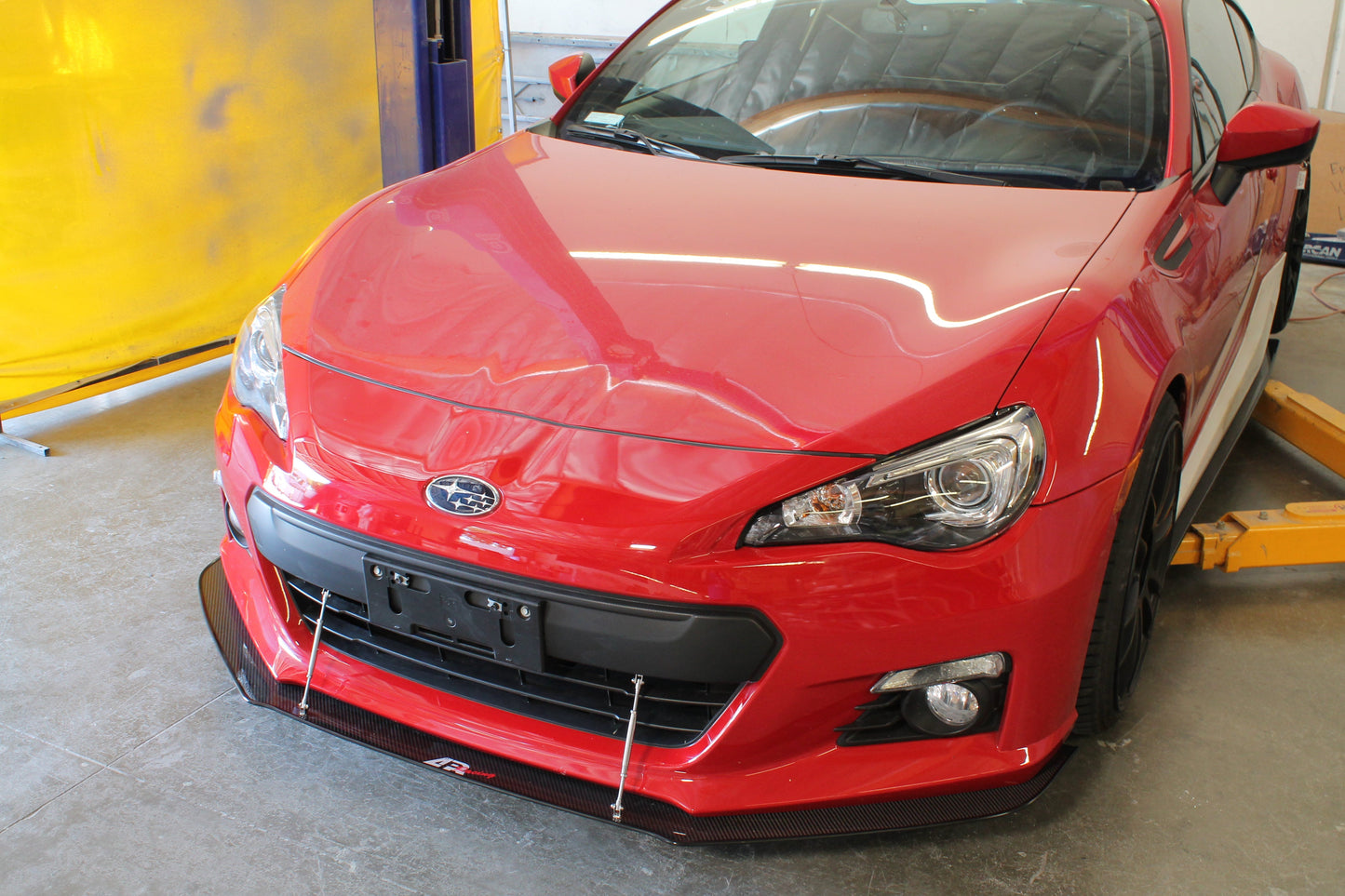 APR Performance Subaru BRZ Carbon Fiber Wind Splitter w/ Rods 2013-2016
