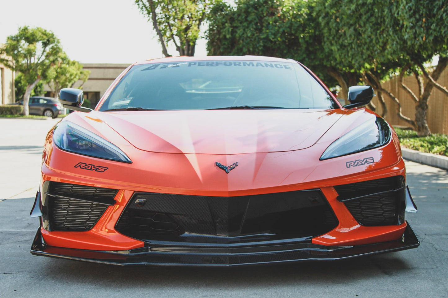 APR Chevrolet Corvette C8 Front Bumper Center Bezels 2020-UP