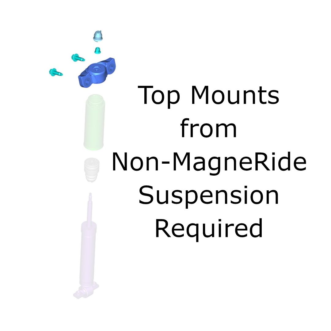 Godspeed MonoRS Coilovers - Mustang 17-23 GT GT350 GT500 *Magneride*