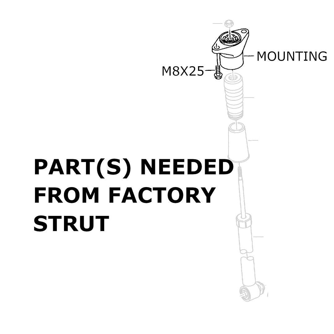 Godspeed 32way MonoRS Coilovers - Audi A6 S6 C6 06-11