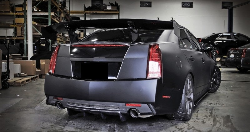 APR Performance Cadillac CTS-V Sedan GTC-500 Adjustable Wing 2008-2015