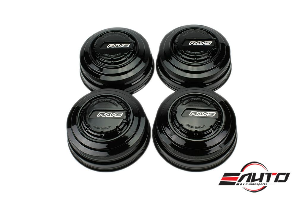 4X Rays LPS Center Cap Black 57Trans-X 57CR-X 57DR-X TE37XT TE37Large – E  Auto Inc.