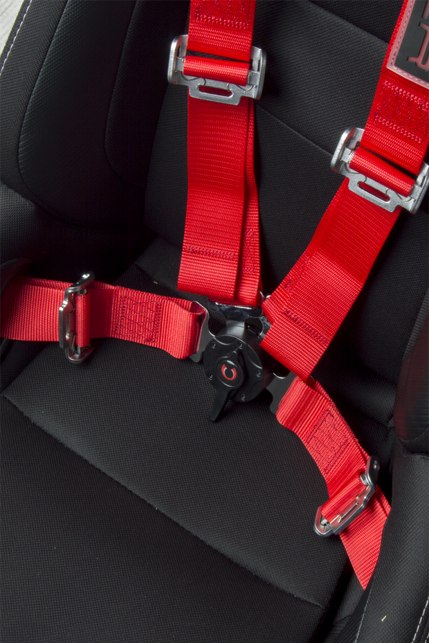 Cipher Racing Red 4 Point Camlock Racing Harness Set (Sold in Pairs)