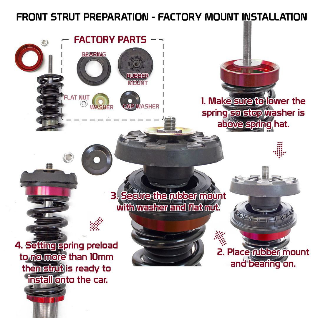Godspeed MAXX Damper Coilovers - Chevy Camaro 10-15