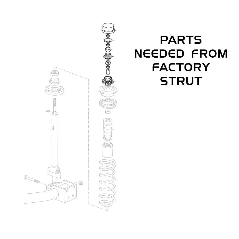 Godspeed 16way MonoSS Coilovers- VW Corrado 90-95, Cabrio 95-02