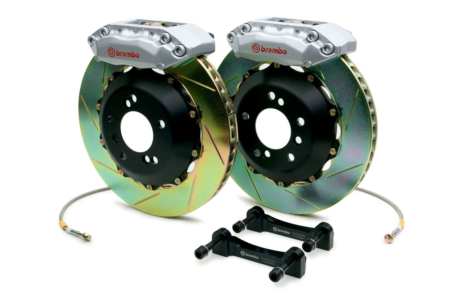 Brembo Front GT Big Brake BBK 4pt 328x28 Slot Civic 96-00 EJ6 EJ7 EJ8 EM1