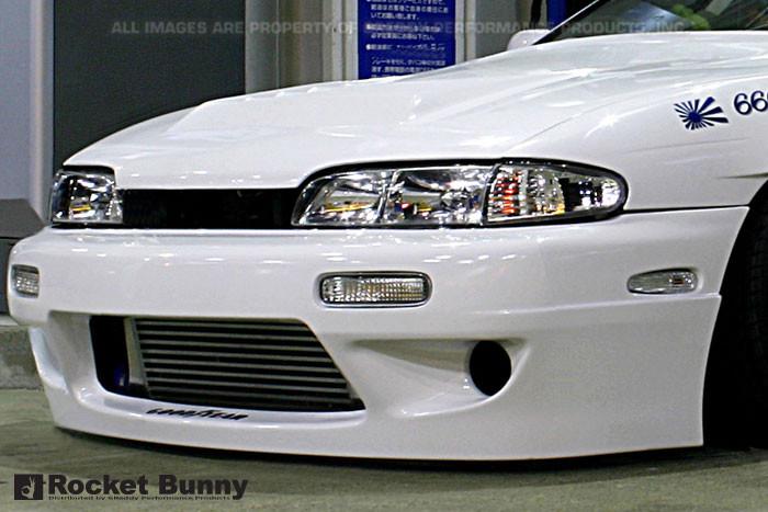 Pandem/Rocket Bunny 1994-96 Nissan 240SX Silvia (S14) Wide-body Aero Kit (Ver.1)
