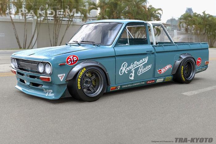 Pandem Aero Datsun 521 2 door Pick-up Full Widebody Aero Kit