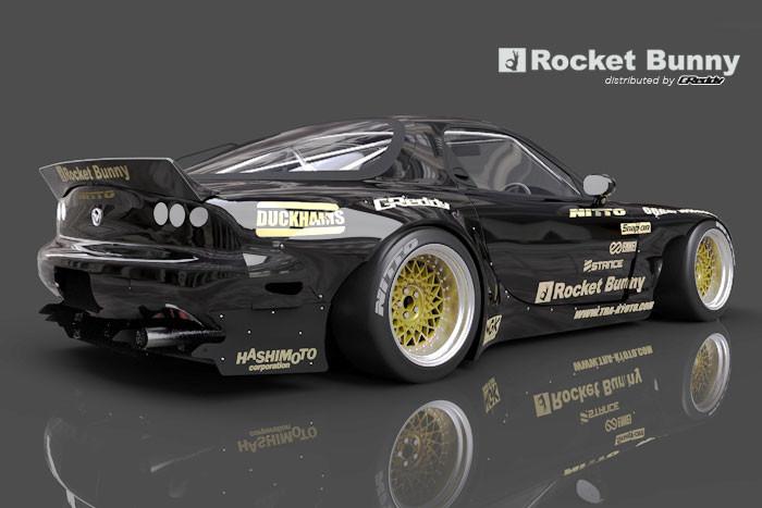 Rocket Bunny/Pandem Aero 1996-2003 Mazda RX-7 FD3S Full Wide Body Kit