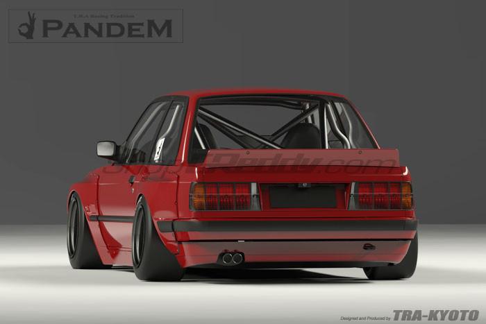Pandem Aero 1984-87 BMW E30 3-Series Wide-Body Aero Kit