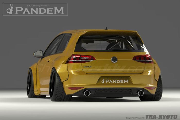 Pandem Aero 2015+ MK7 VW Golf Full Widebody Aero Kit