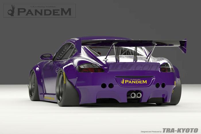 Pandem Aero 2005-08 Porsche Cayman 987.1 Wide-Body Aero Kit (V1)