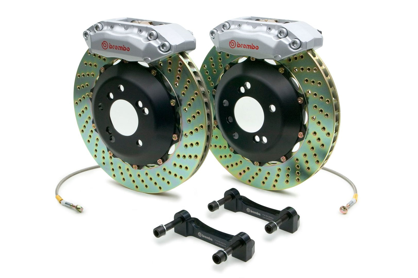 Brembo Front GT Big Brake Kit BBK 4piston 328x28 Drill Disc TT 8N 99-06