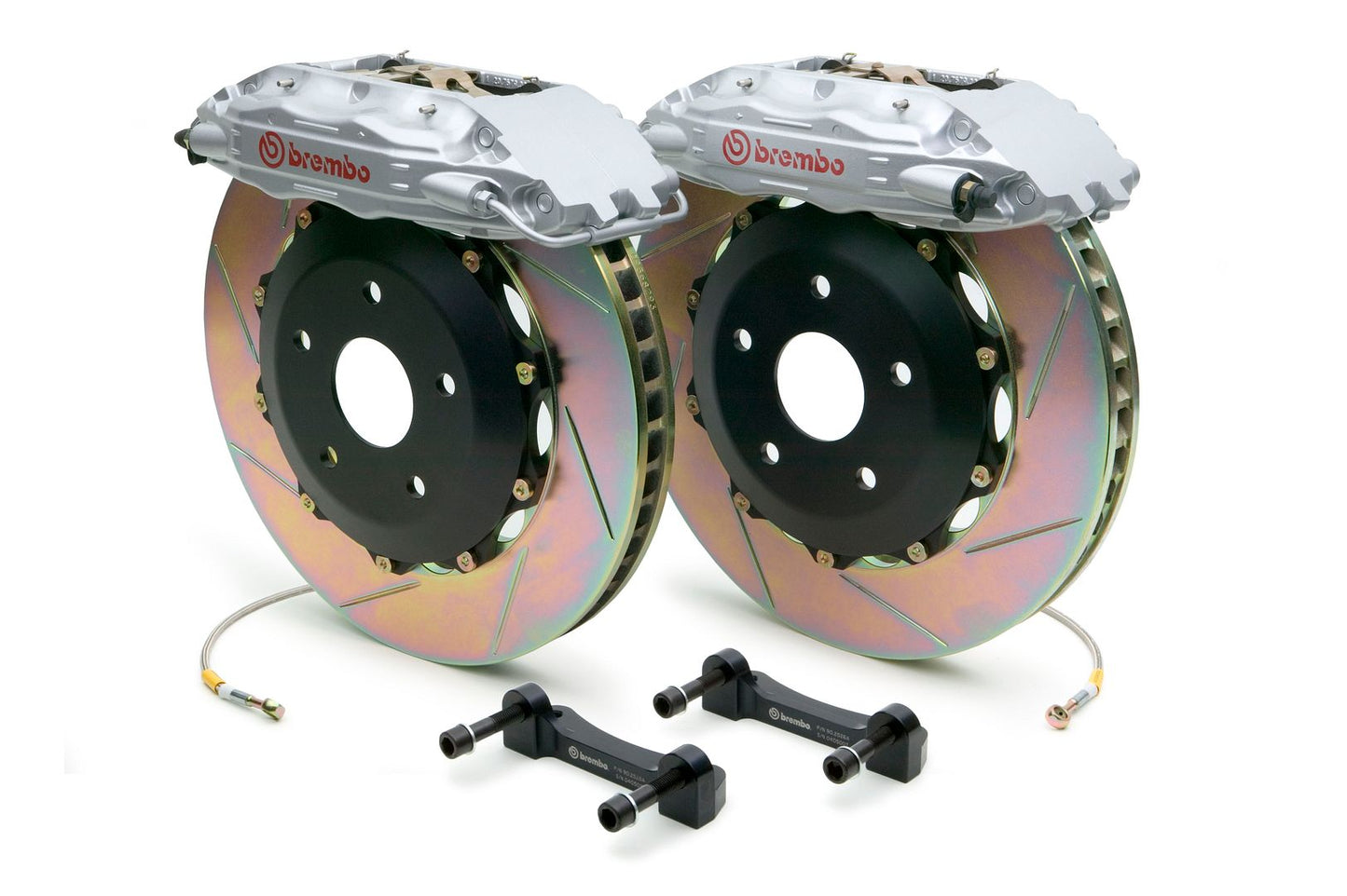 Brembo Front GT Big Brake BBK 4piston Silver 355x32 Slot Disc BMW E36 E46 Z3 Z4