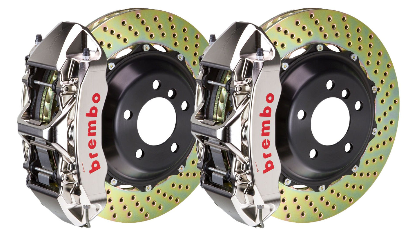 Brembo Front GT Brake 6pot Caliper GT-R 380x32 Drill Disc IS-F ISF 08-13 USE20
