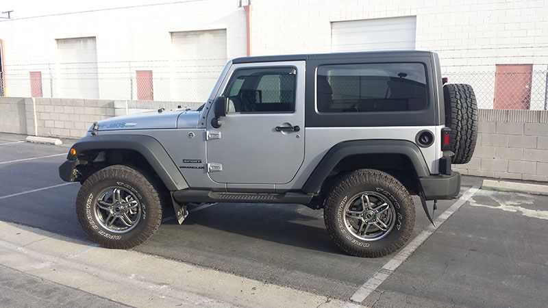 JAOS BATTLEZ Ti VFA 50 Lift Up Coil Spring + 8way Shock for Wrangler JK 07-18