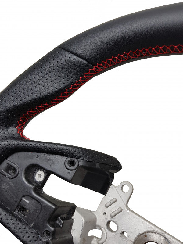 Cipher Auto Enhanced Leather Steering Wheel for 16-21 Honda Civic