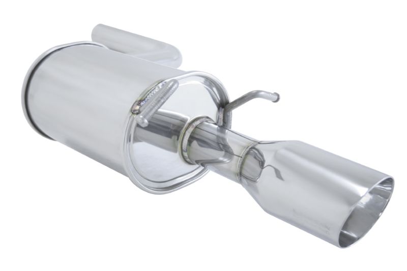 MEGAN 4.5x3.5" Stainless Tip Axle Back Exhaust Benz C250 W204 12-14 4D Sedan