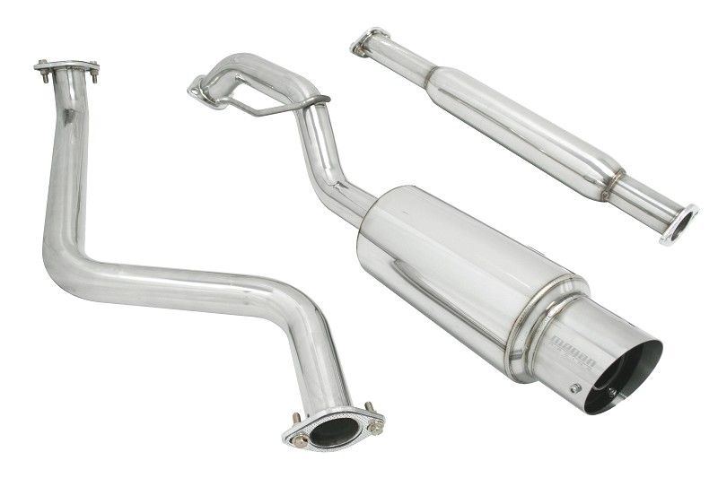 MEGAN 4.5" Stainless Tip NA Type Catback Exhaust Protege 5 Protege5 02-03 BJFW