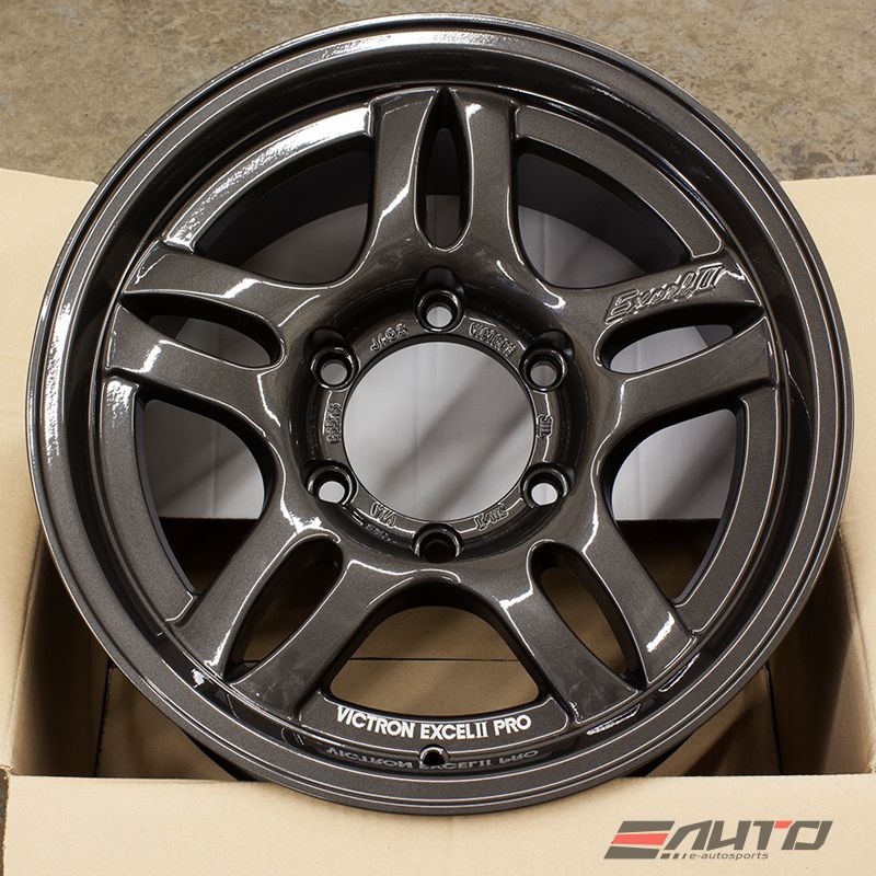 1x JAOS Victron Excel II Pro Wheel Rim 16" 16x8 +25 6x139.7 6x5.5 GunMetal